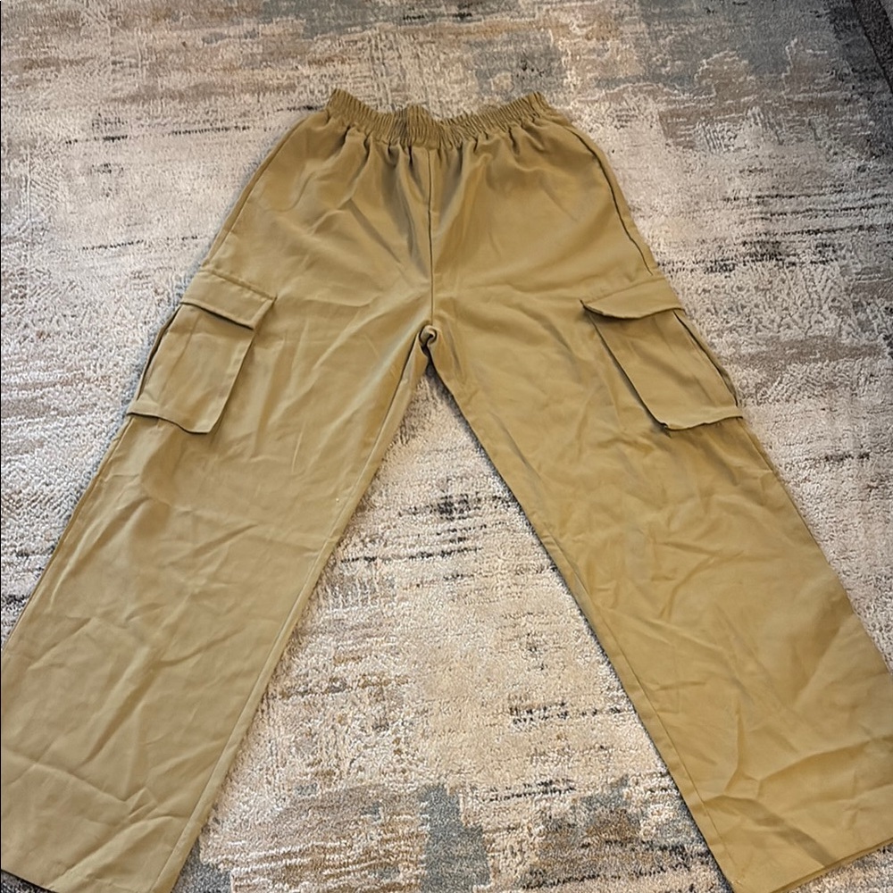 Men's Tan Cargo Pants